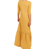 Natalie Maxi Dress (Mustard) - Ariya's Apparel and Accessories