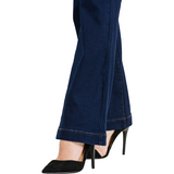 Ebony Wide Leg Jeans (Dark Blue) - Ariya's Apparel and Accessories