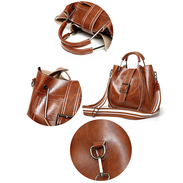 Eva Bucket Bag & Wallet Set - Ariya's Apparel and Accessories