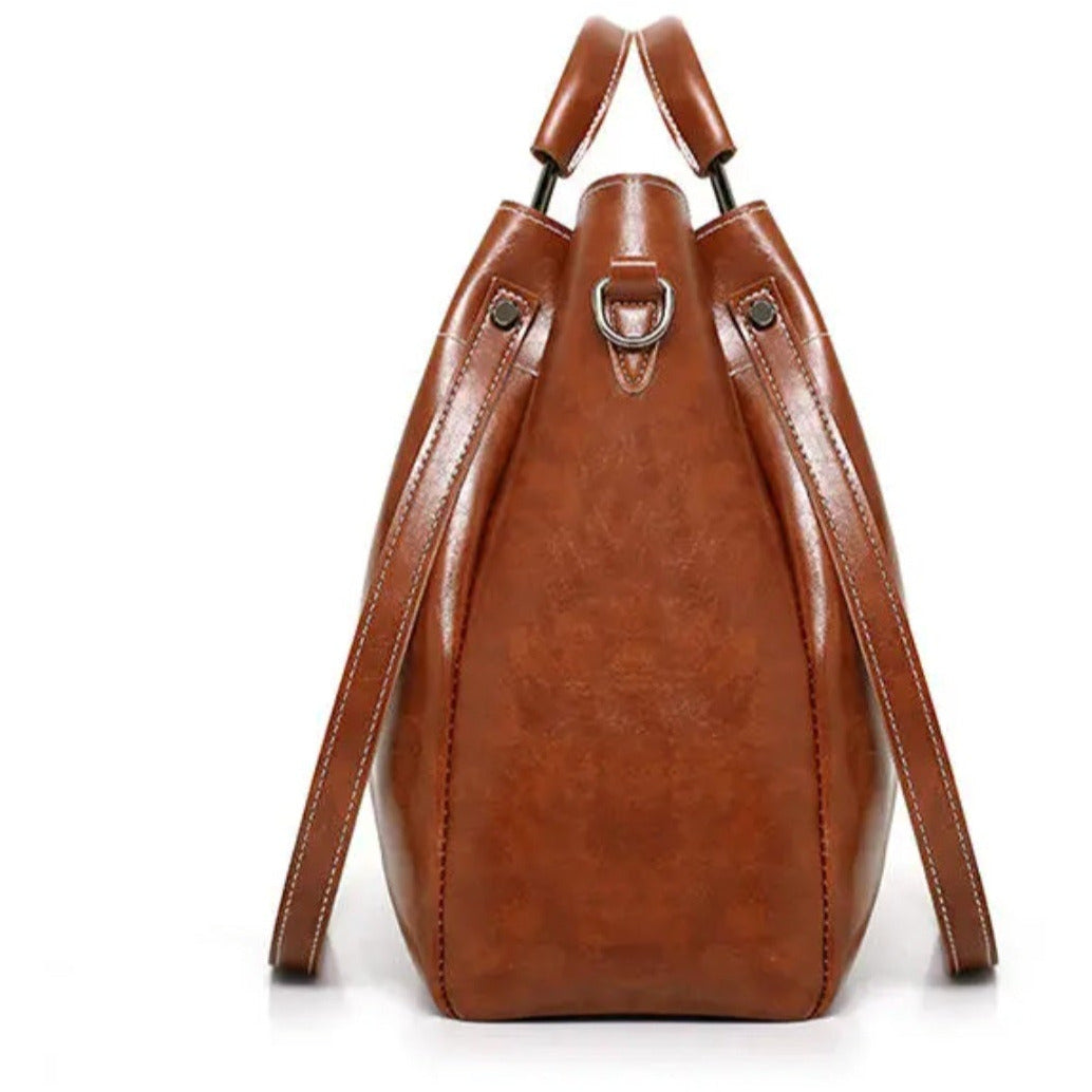 Eva Bucket Bag & Wallet Set - Ariya's Apparel and Accessories