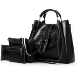 Eva Bucket Bag & Wallet Set - Ariya's Apparel and Accessories