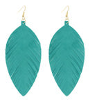 Light as a Feather Leather/Suede Earrings