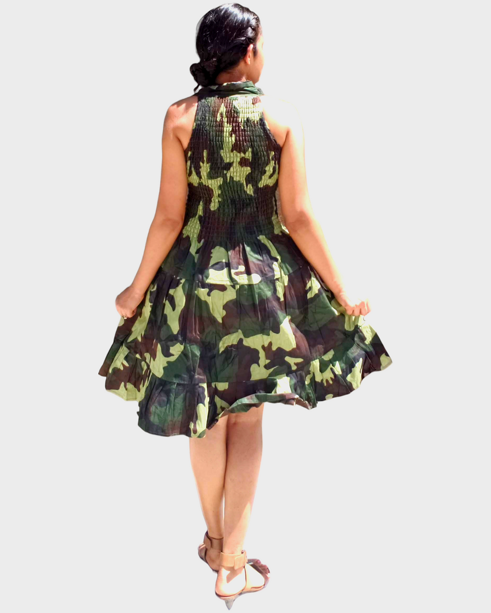 Camo Midi Dress Camo Midi Dress