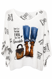 Sparkle Graphic Knit Sweater