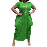Faith Oversized Maxi Dress - Ariya's Apparel and Accessories