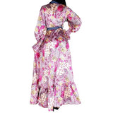 Floral Print Maxi (Pink) - Ariya's Apparel and Accessories