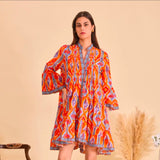 Katana Button Down Tunic Dress
