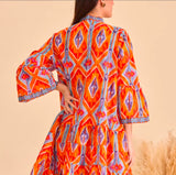 Katana Button Down Tunic Dress