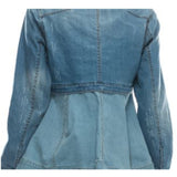 Tu Blue Denim Jacket (Light Blue) - Ariya's Apparel and Accessories