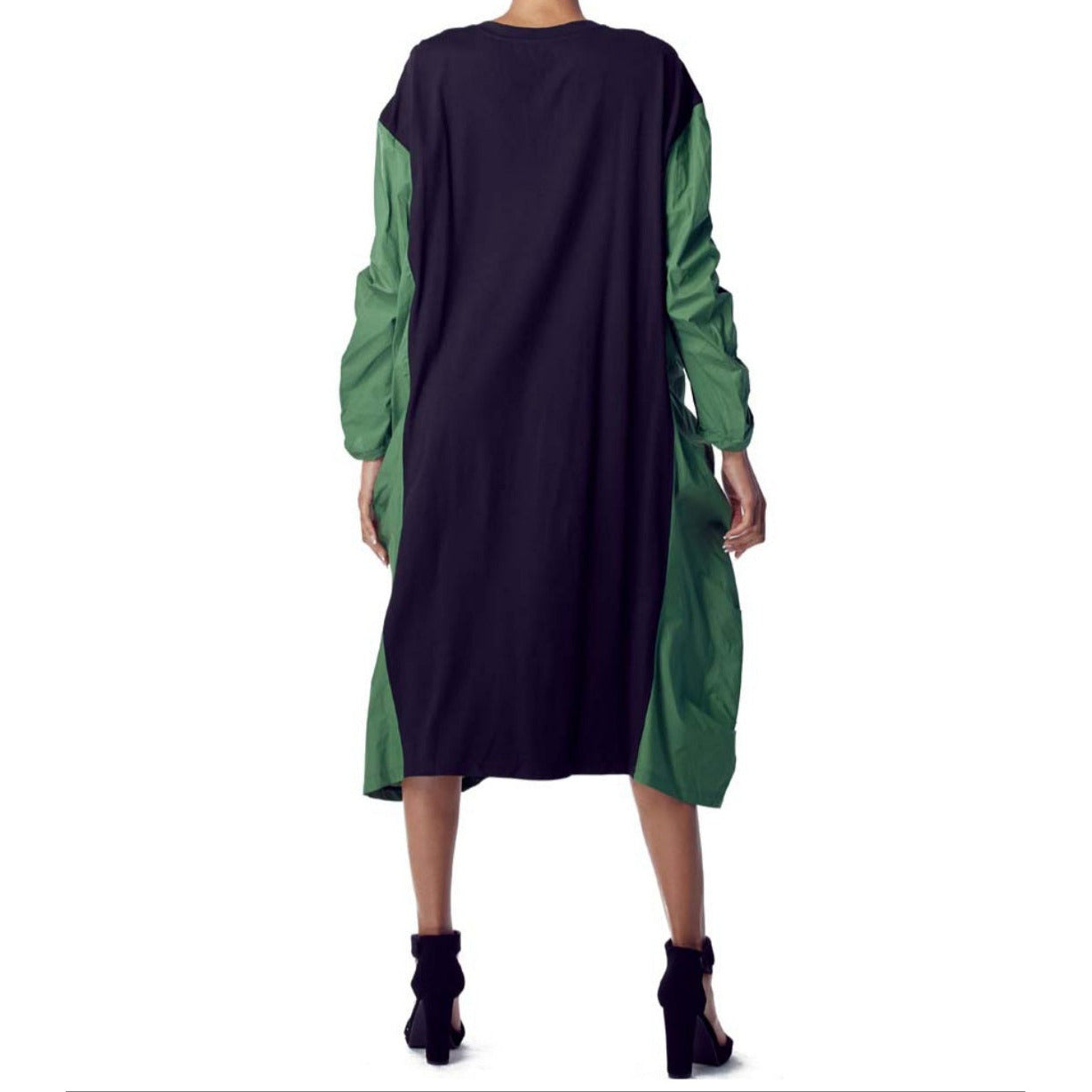 Green Envy Color Block Dress S Green Envy Color Block Dress S