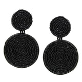 Double Disc Drop Earrings - Ariya's Apparel and Accessories