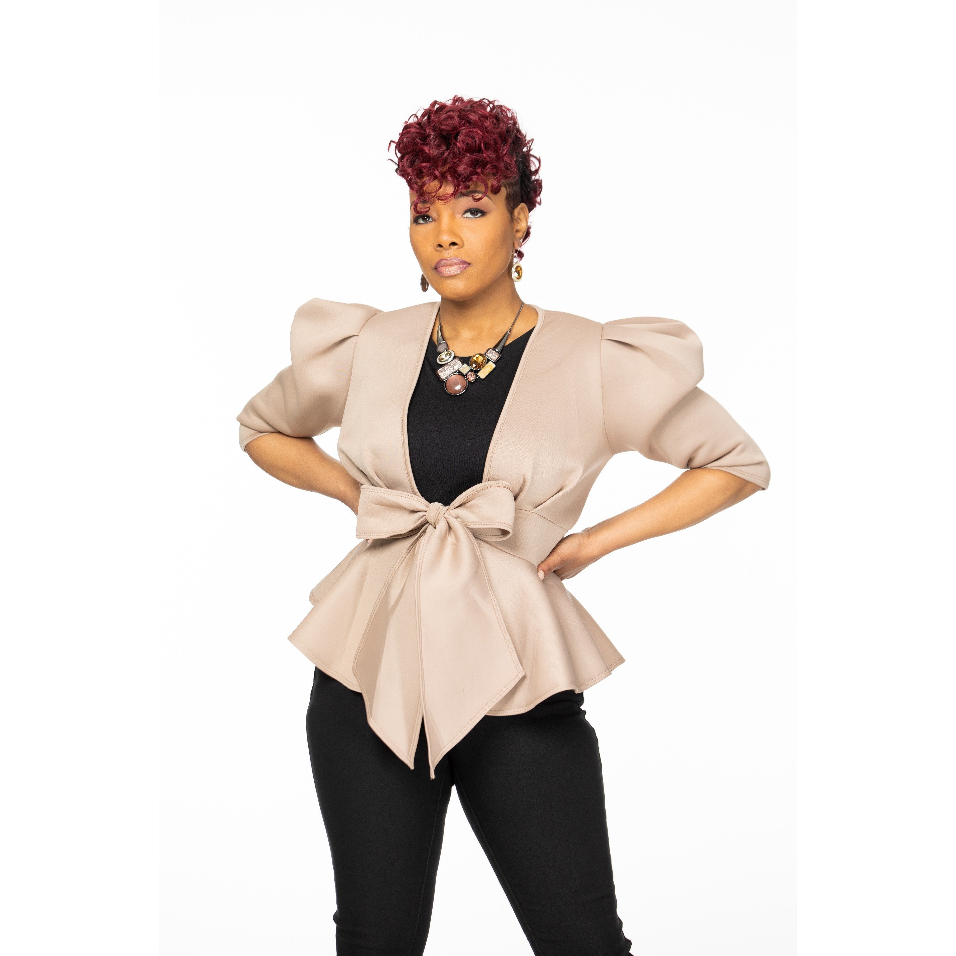 Flutter Tie Top - Ariya's Apparel and Accessories