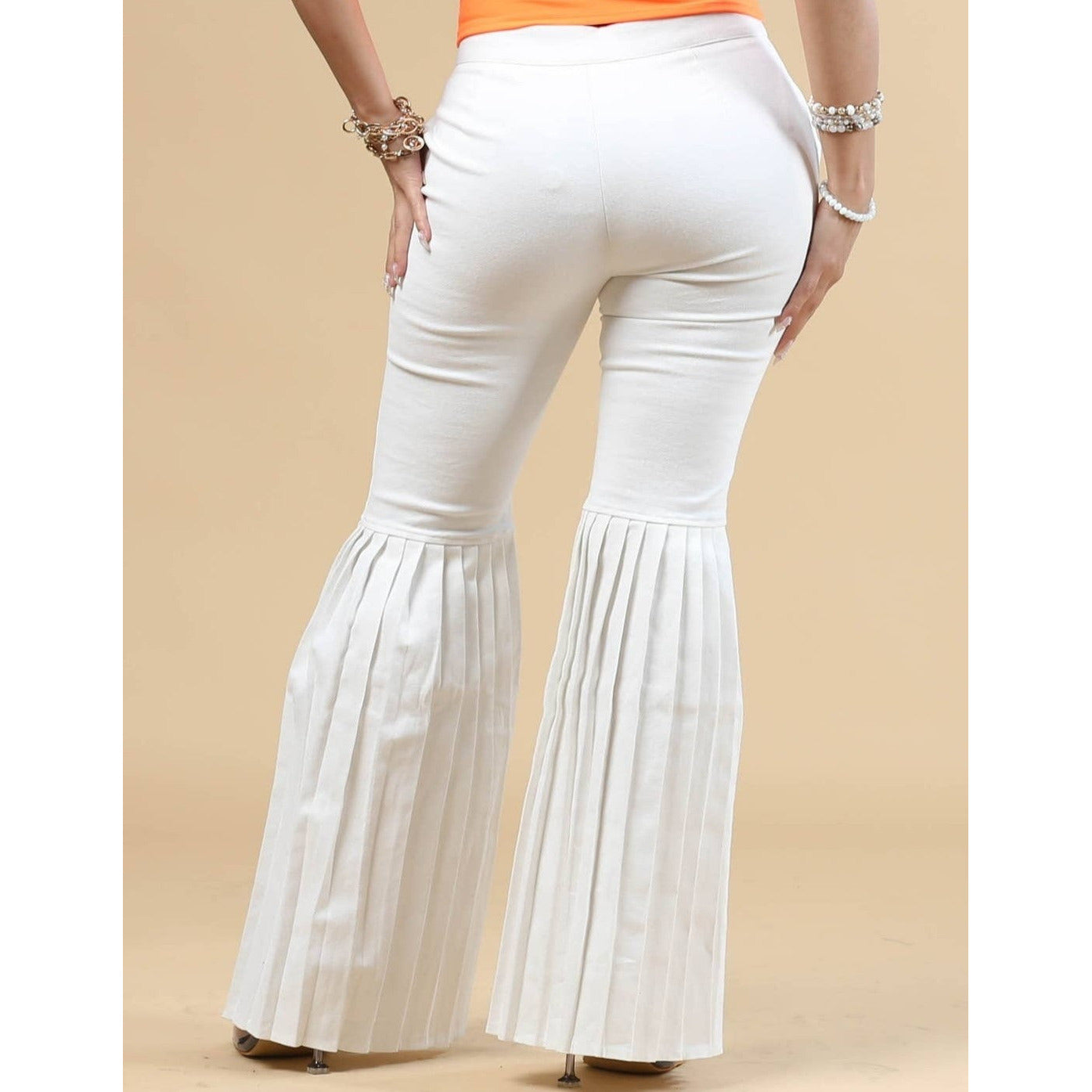 Pleats on Fleek Flare Pants - Ariya's Apparel and Accessories