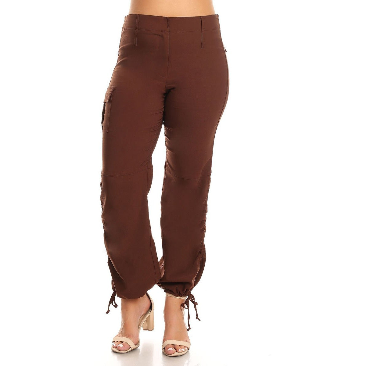 Brown Cargo Pants - Ariya's Apparel
