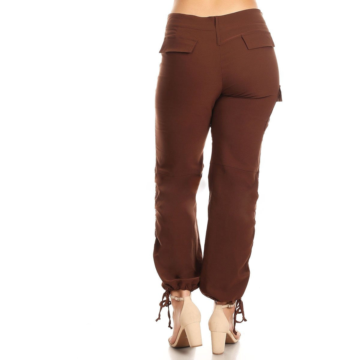 Brown Cargo Pants - Ariya's Apparel